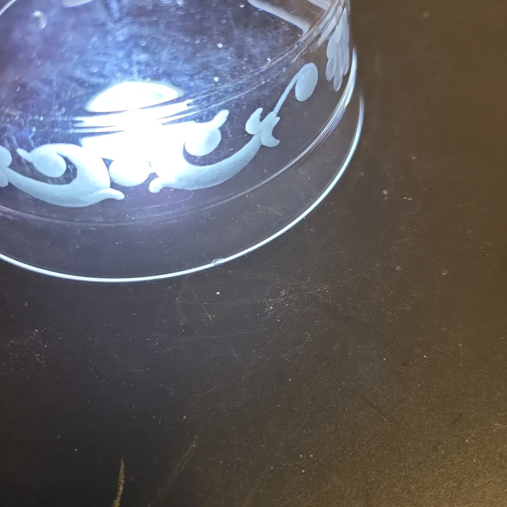 Wedgwood Monarch Crystal Water Goblet 8 7/8